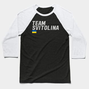 Team Svitolina Baseball T-Shirt